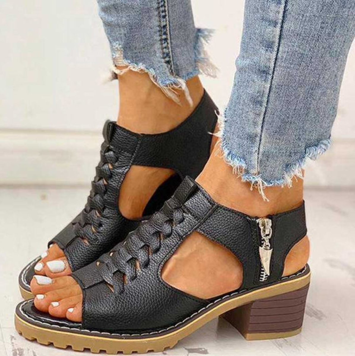 Ouida™ Elegant High Heel Sandals