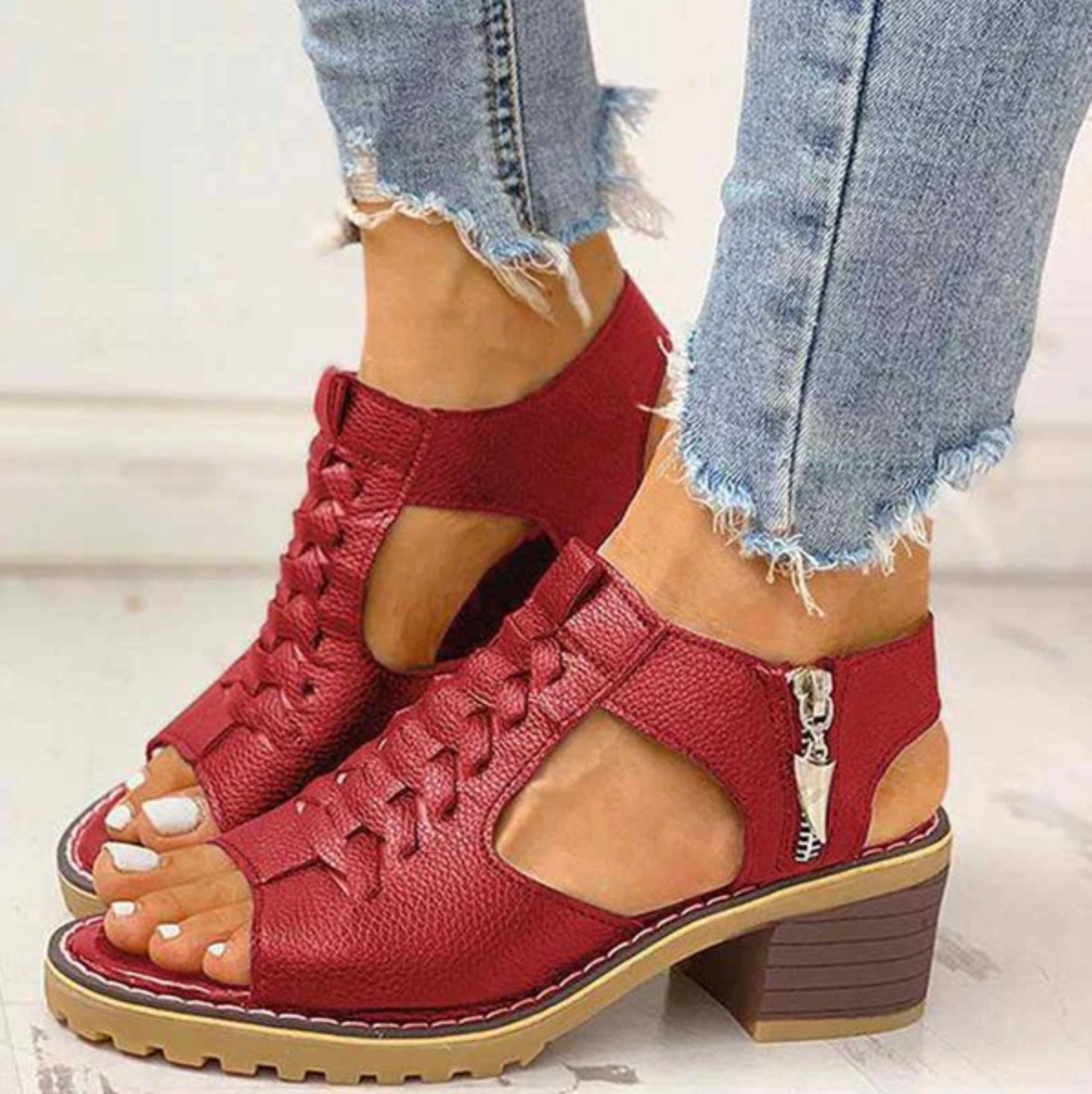 Ouida™ Elegant High Heel Sandals
