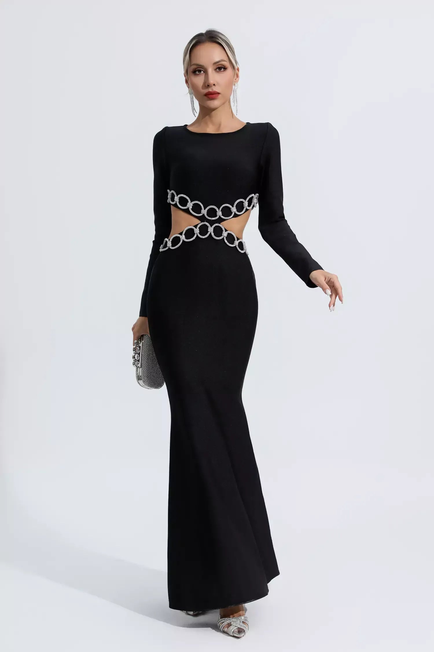 Anais Long Sleeve Bandage Dress
