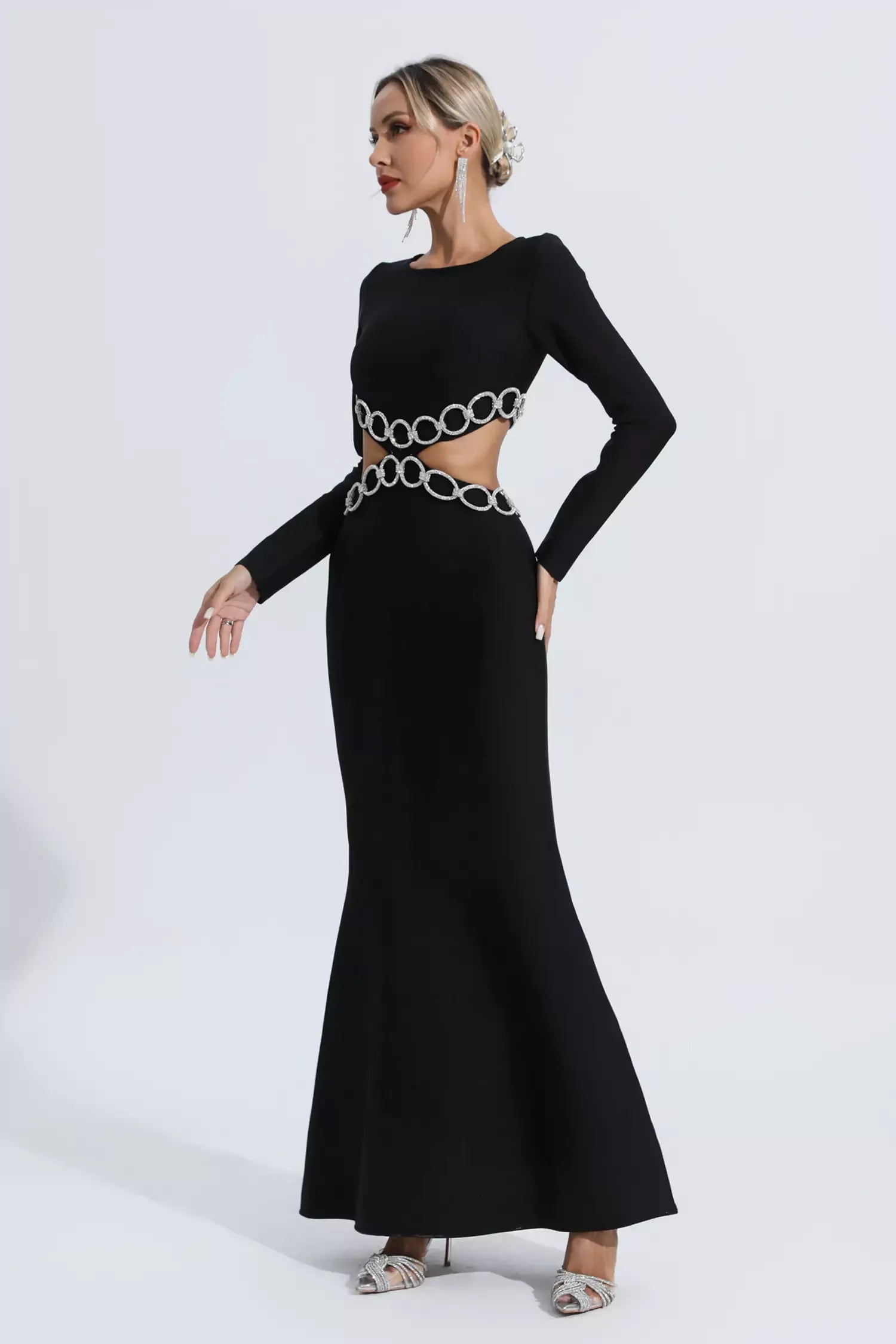 Anais Long Sleeve Bandage Dress