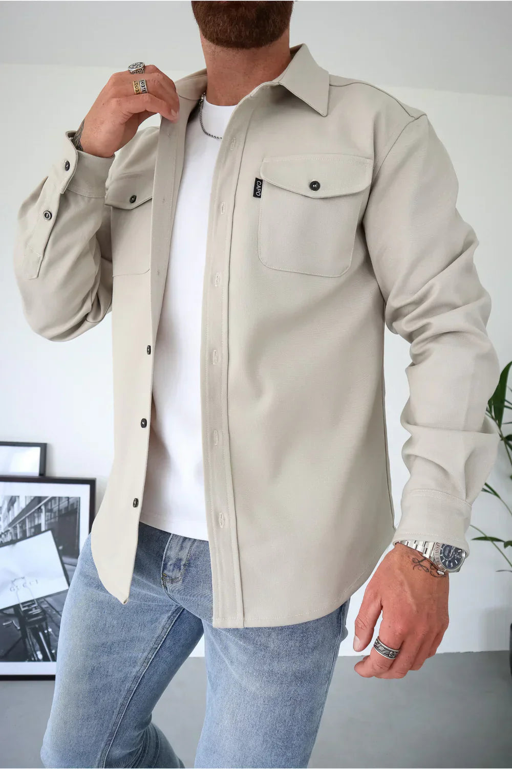 Leonardo - Elegant Overshirt