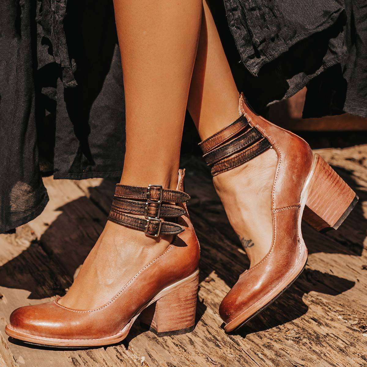 MATILDA / BLOCK-HEELED SHOES