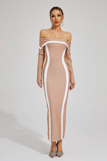 Lindsay Off Shoulder Bandage Dress