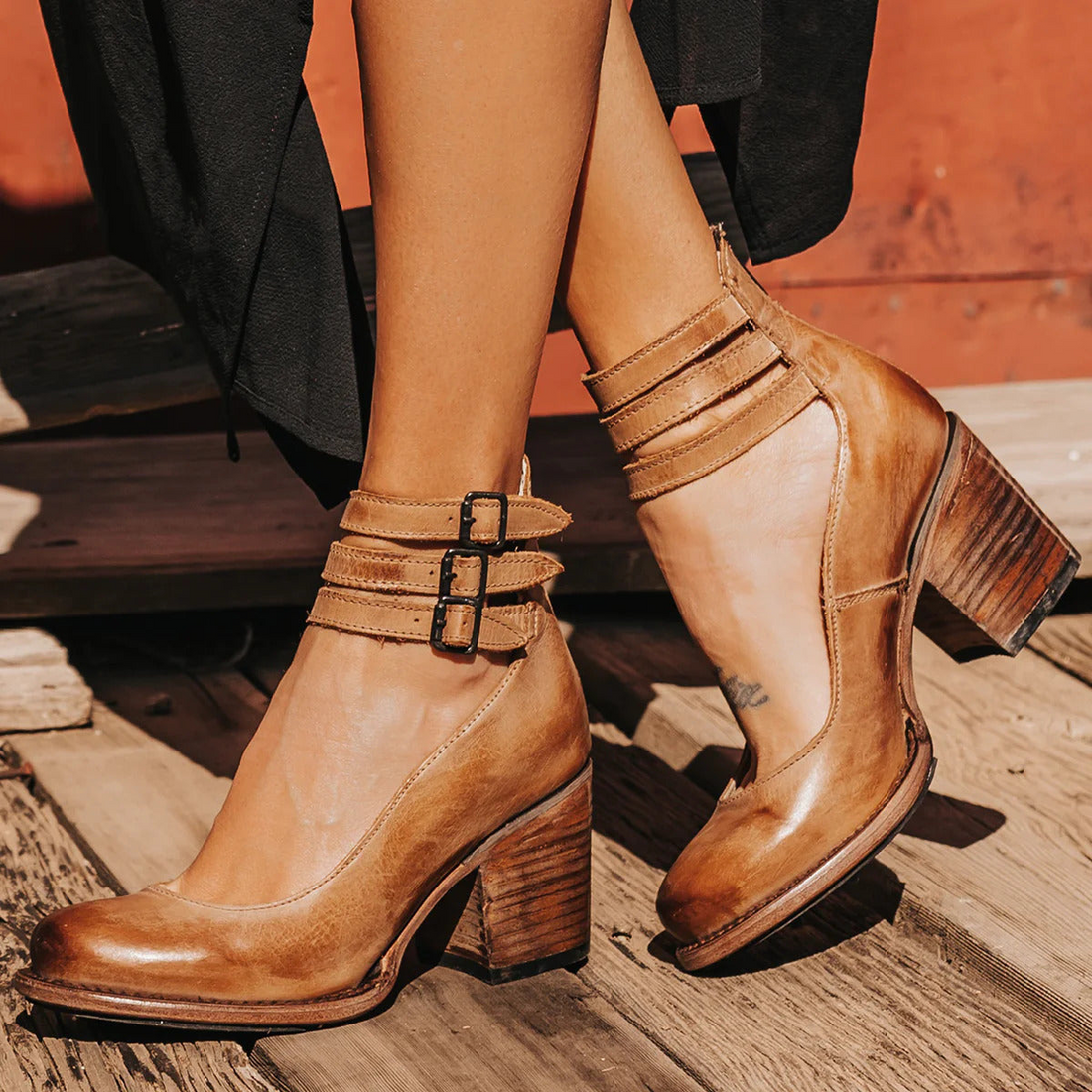 MATILDA / BLOCK-HEELED SHOES