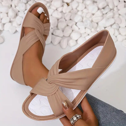 LOLA / COMFORT SLIP-ON SANDALS