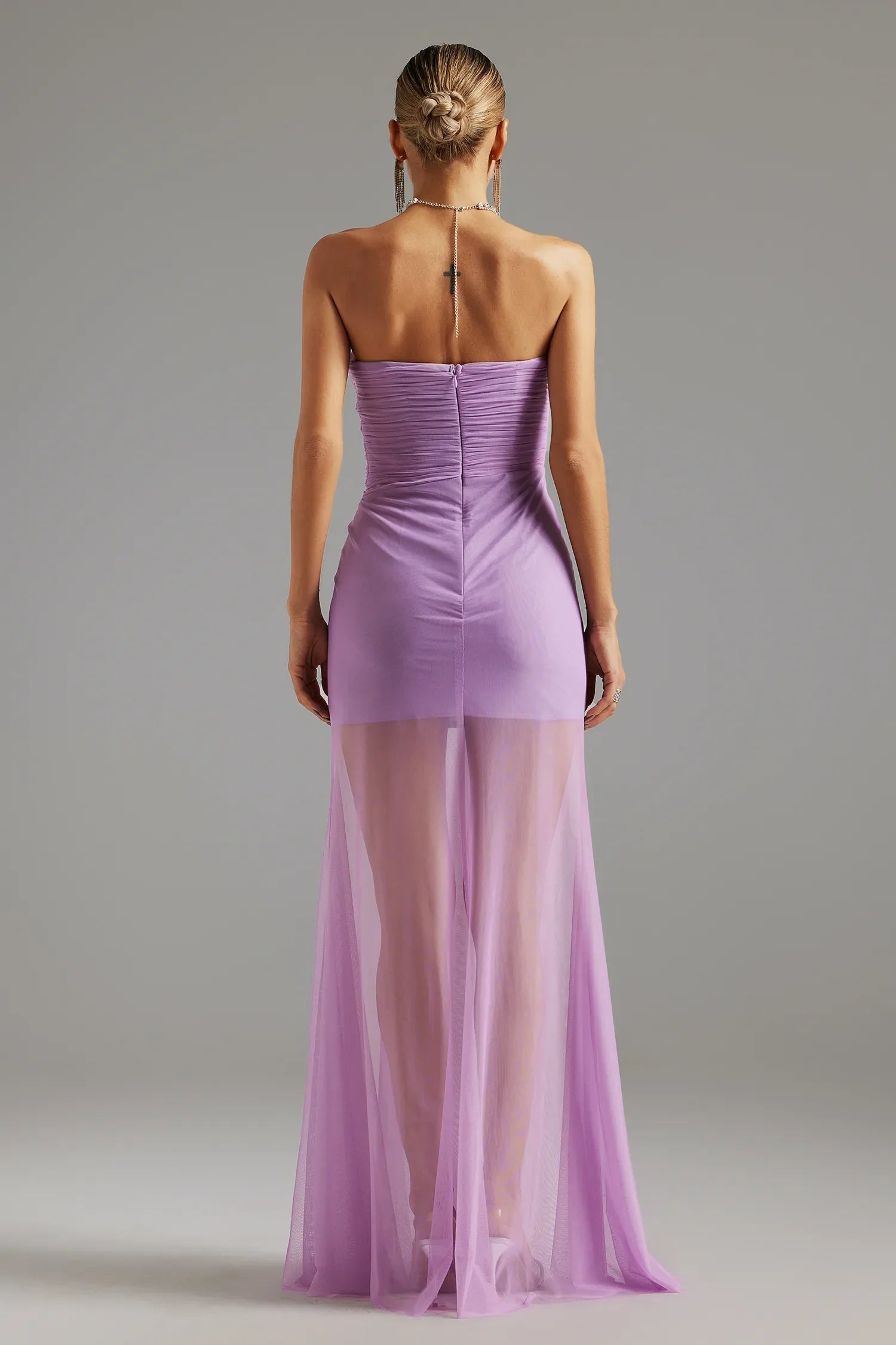 Georgina Strapless Maxi Dress