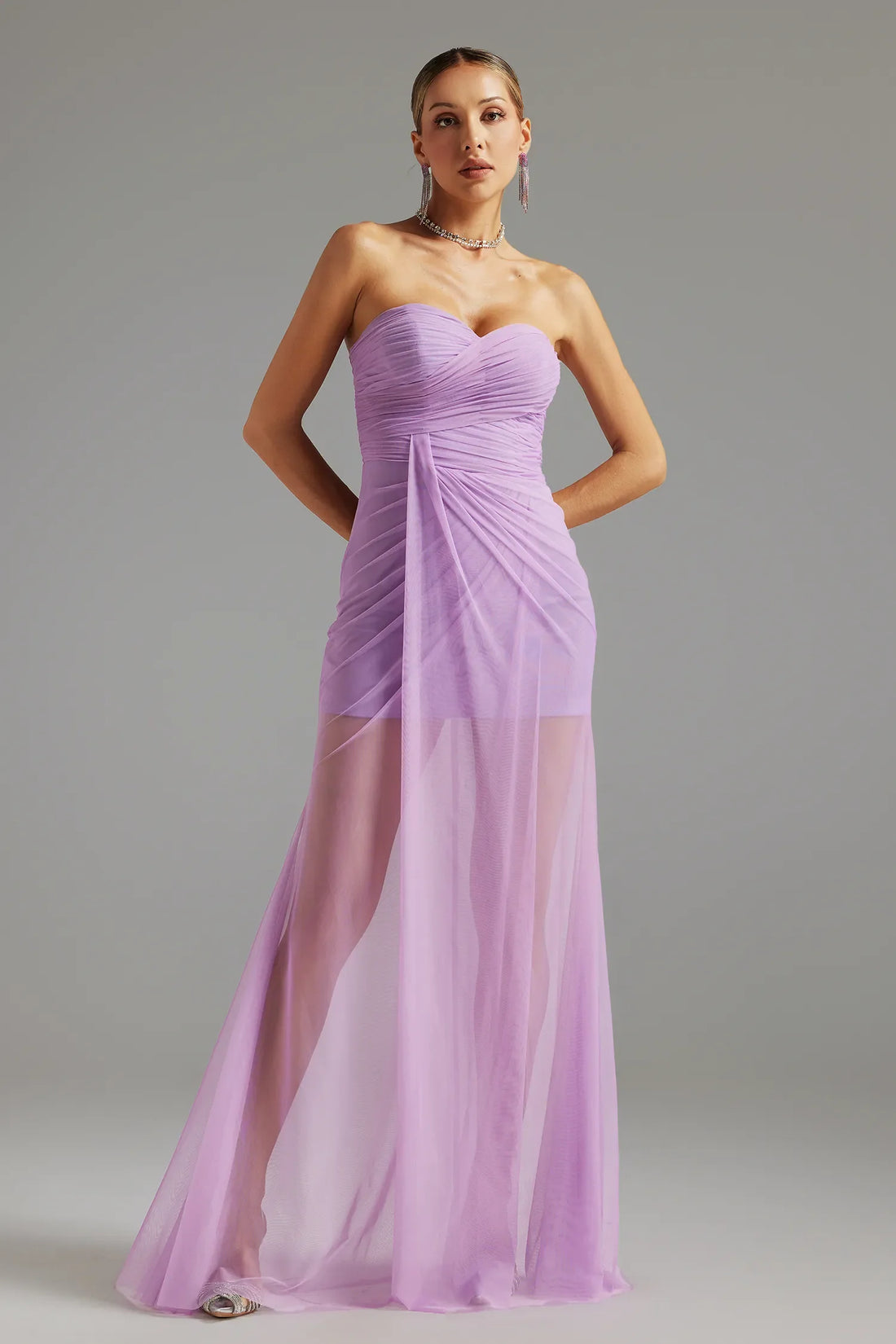 Georgina Strapless Maxi Dress