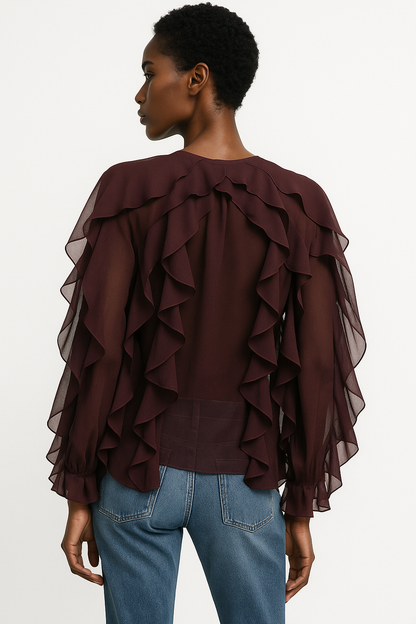 Layered Vintage Blouse