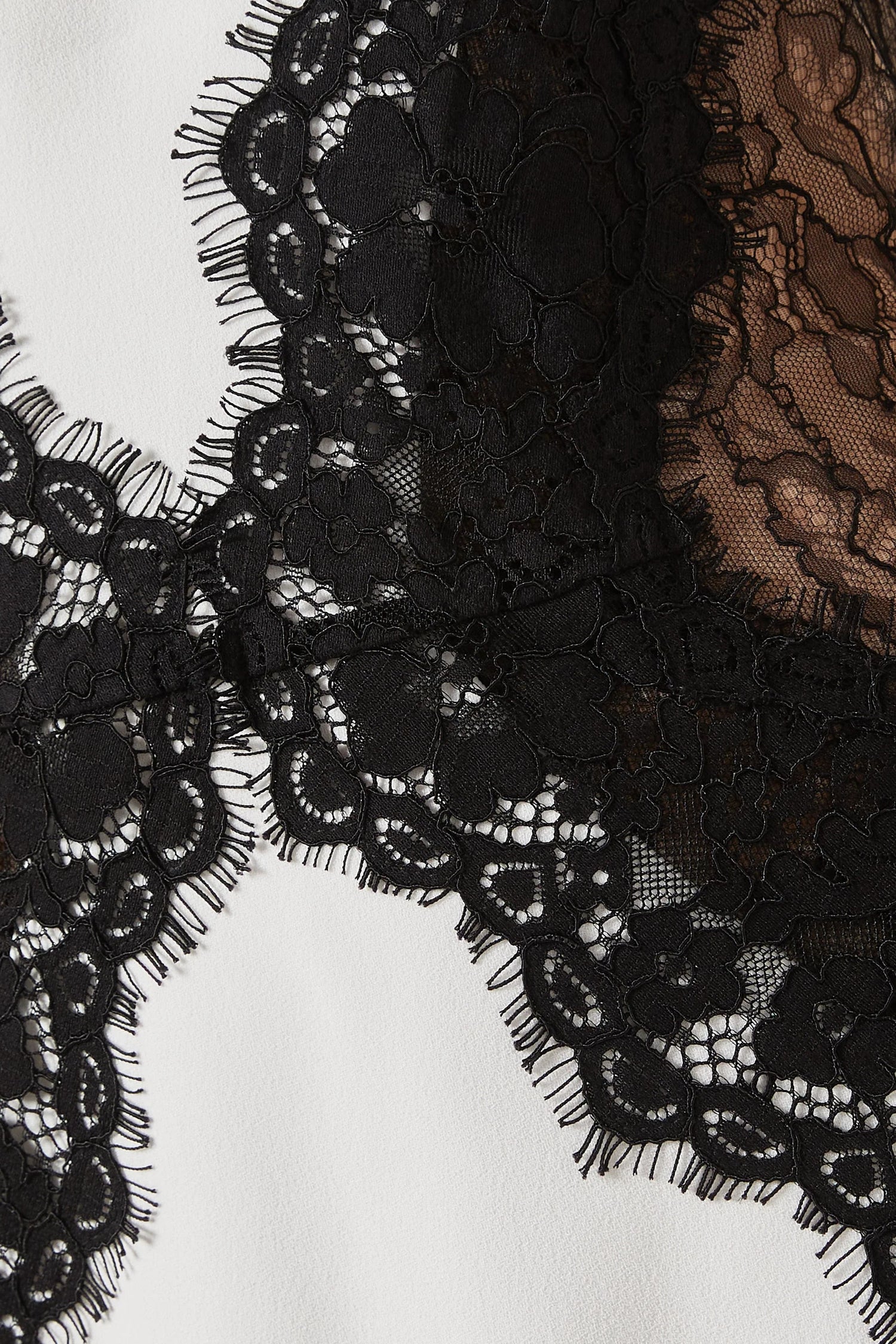 Aurora Butterfly Lace Split Maxi Dress