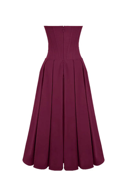 Lorelei | Corset Midi Dress