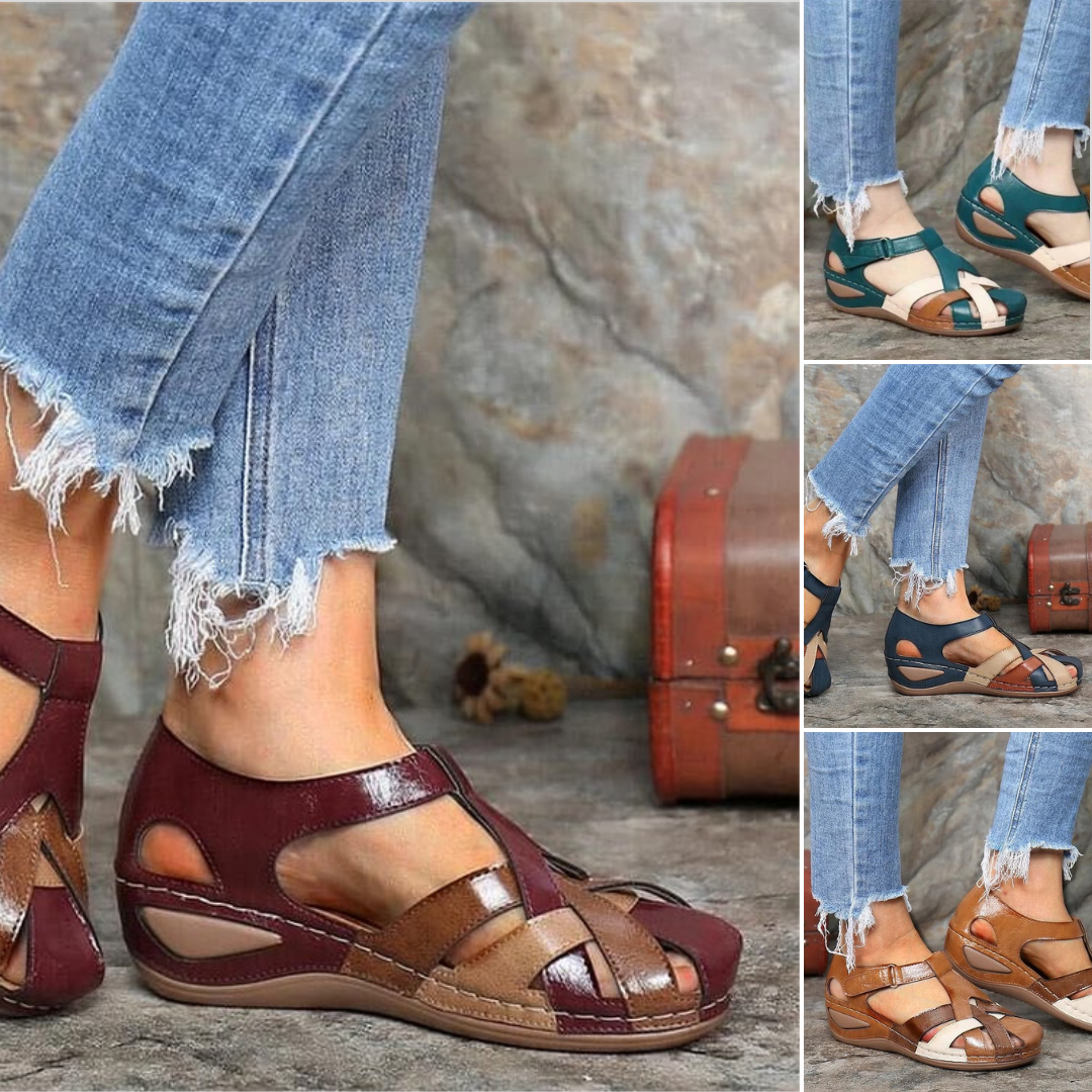 CECILE / ORTHOPAEDIC LIFT SANDALS