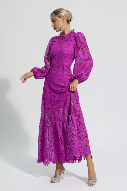 Camille - Cut-Out Long Sleeve Dress