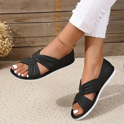 LOLA / COMFORT SLIP-ON SANDALS