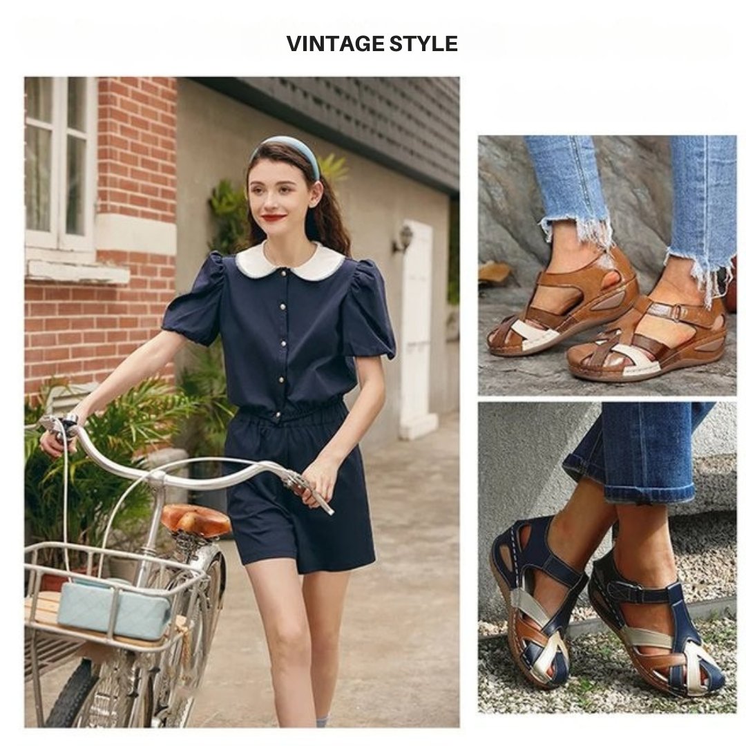 CECILE / ORTHOPAEDIC LIFT SANDALS