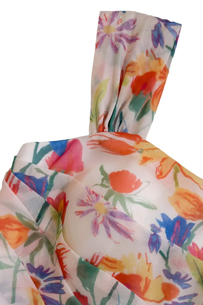 Élodie - Flower Waist-cinching Dress