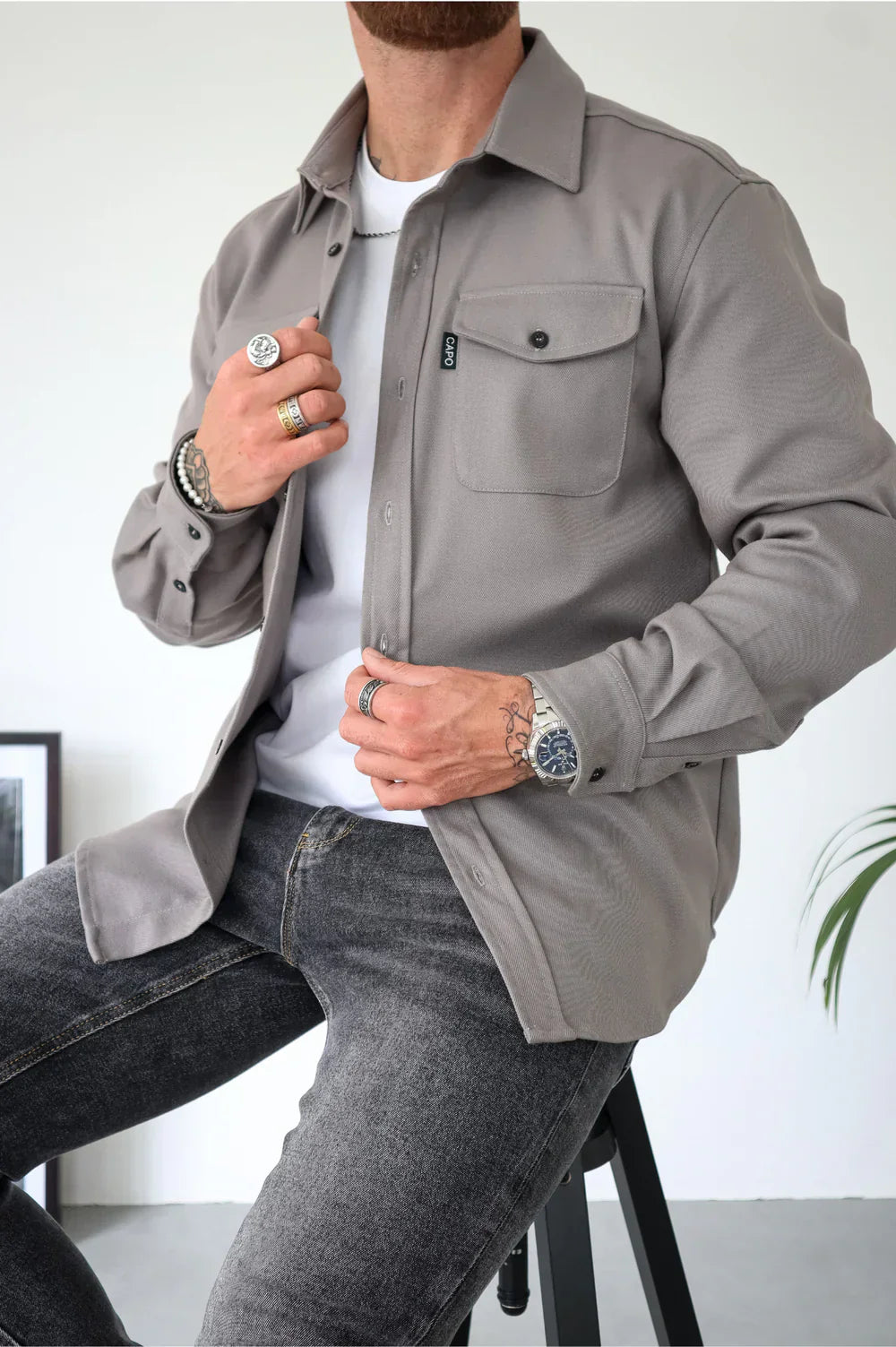 Leonardo - Elegant Overshirt