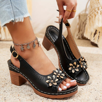 ALMA / STYLISH HEELED SANDALS