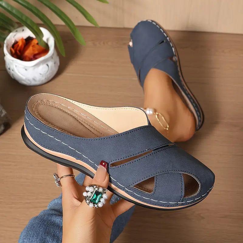FRANCES / EVERYDAY ROUND TOE SANDALS