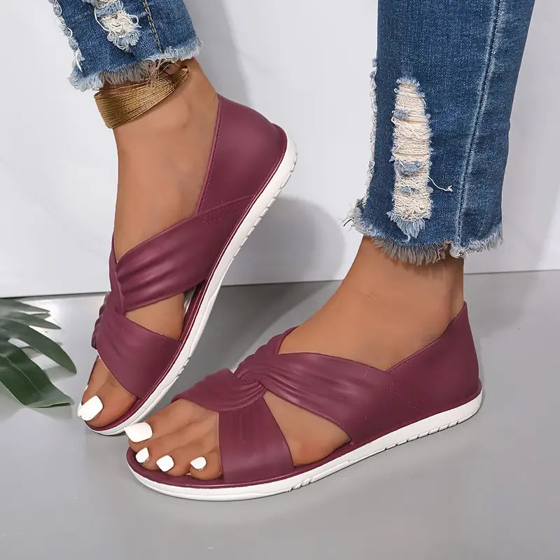 LOLA / COMFORT SLIP-ON SANDALS