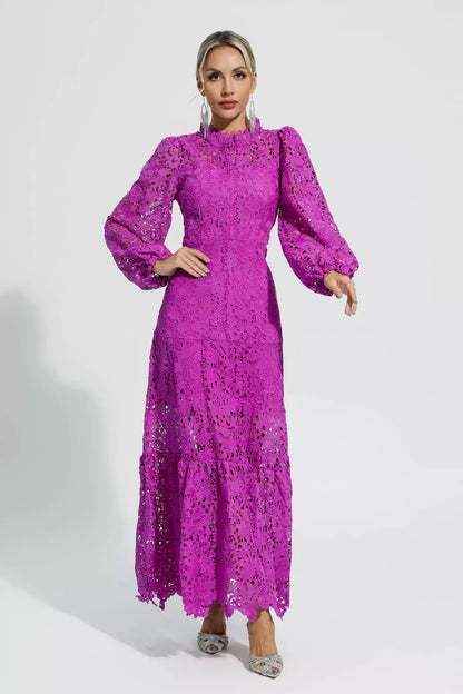 Camille - Cut-Out Long Sleeve Dress
