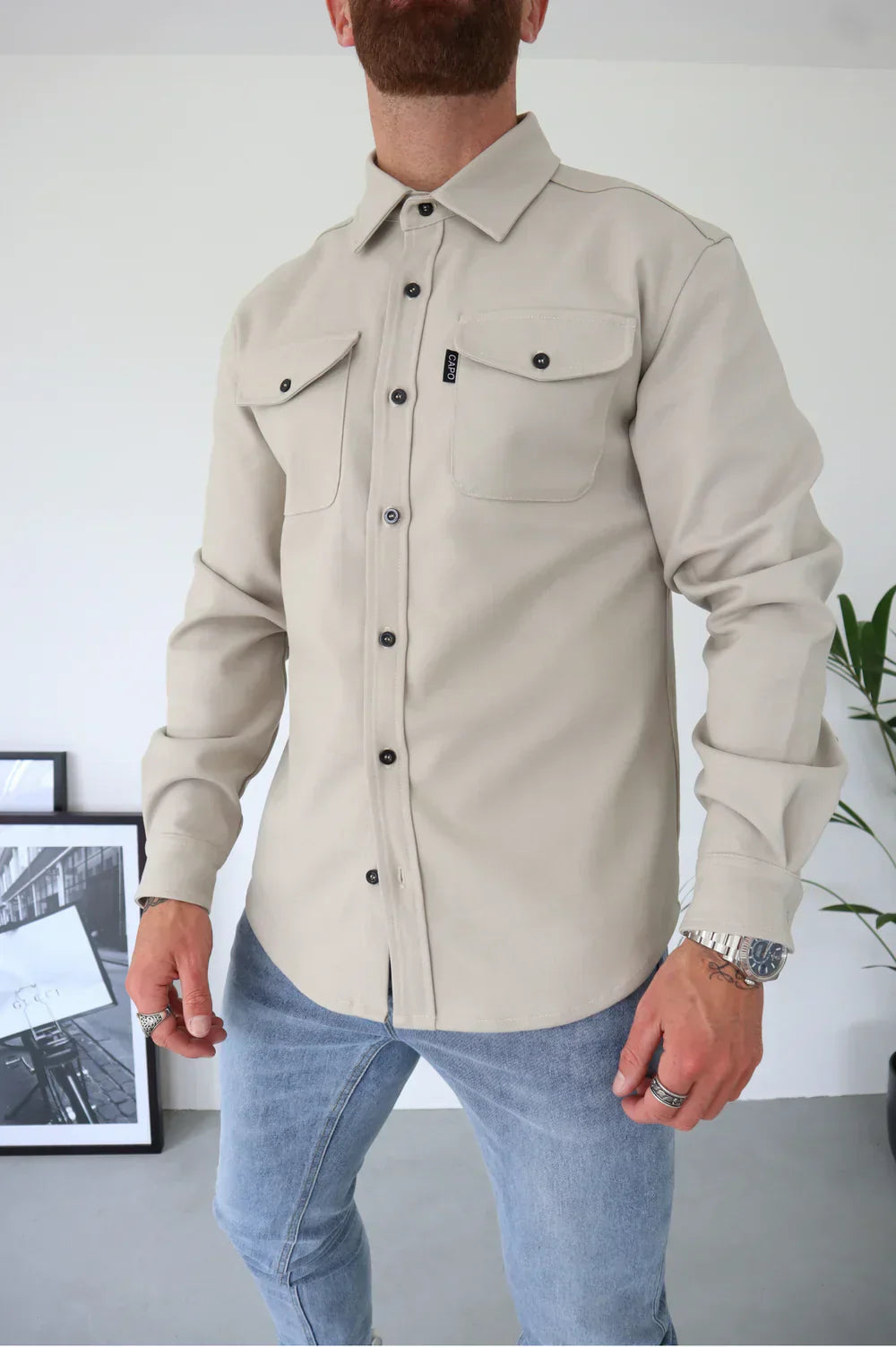 Leonardo - Elegant Overshirt