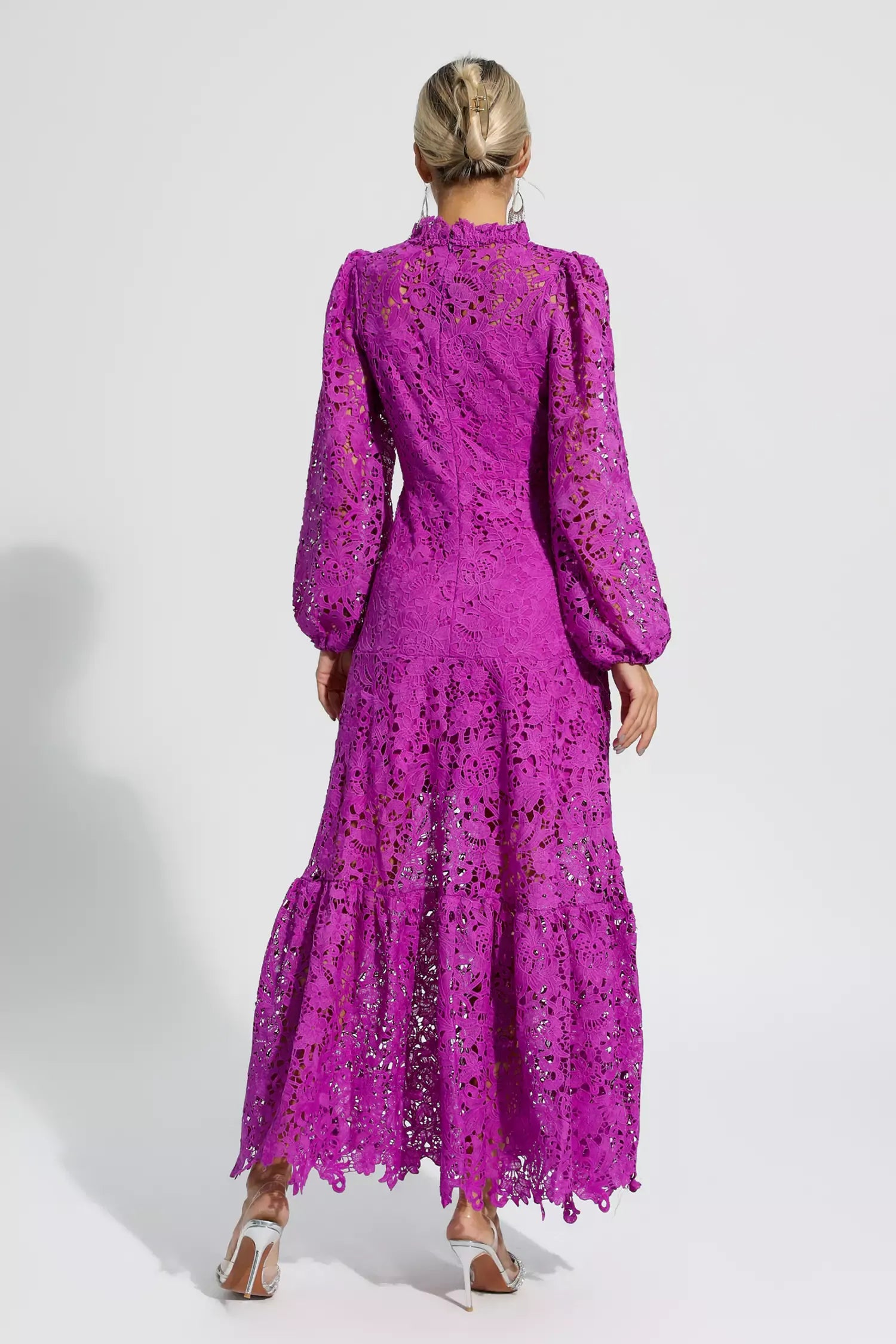 Camille - Cut-Out Long Sleeve Dress