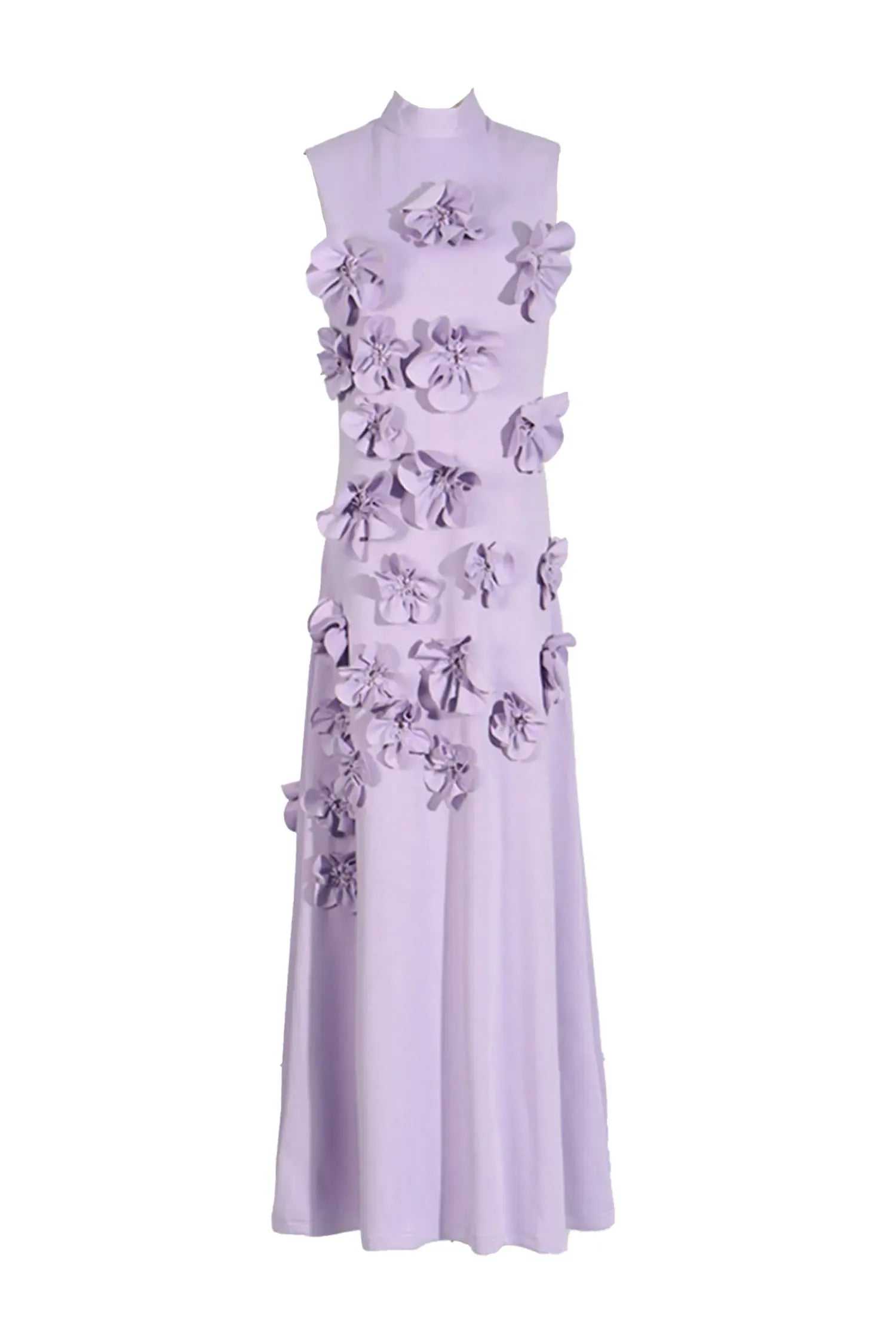 Rose Flower Maxi Dress