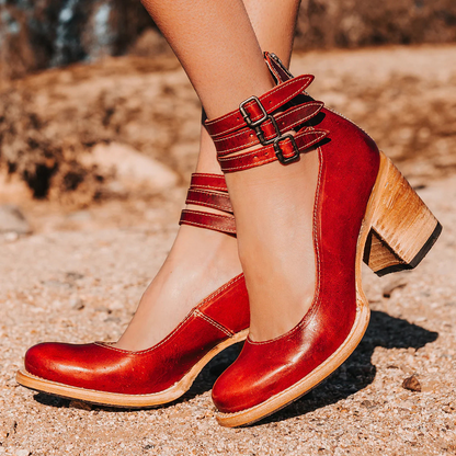 MATILDA / BLOCK-HEELED SHOES