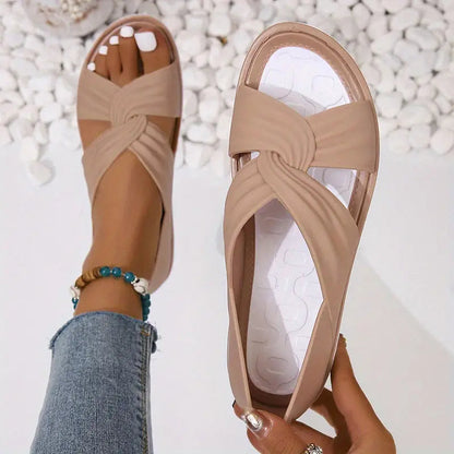 LOLA / COMFORT SLIP-ON SANDALS