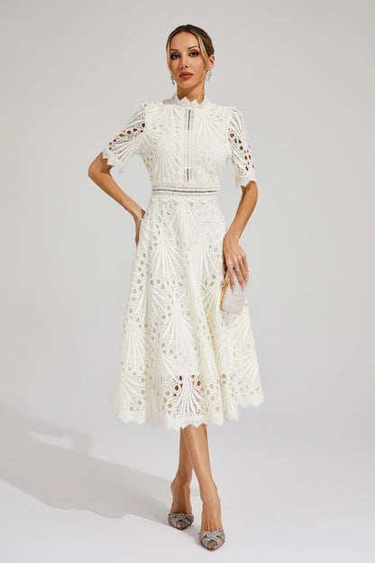 Lisandia Cut Out Midi Dress