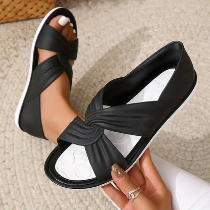 LOLA / COMFORT SLIP-ON SANDALS