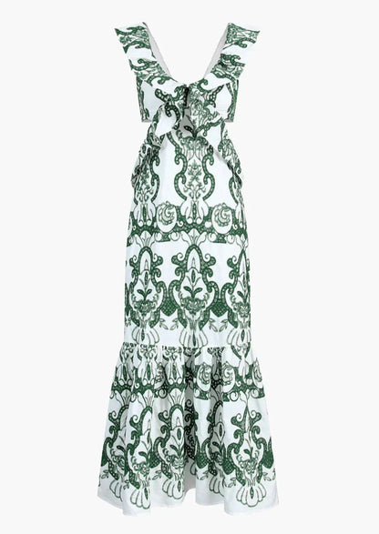 Haven | Ruffled Maxi Dress