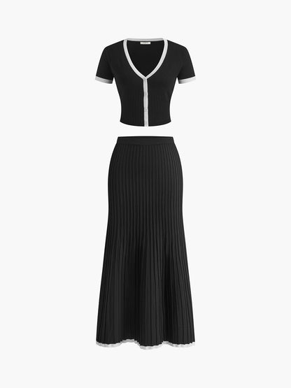 Bella - Contrast Trim Set
