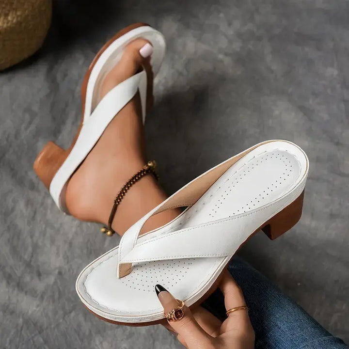 RAYA / EVERYDAY THICK HEEL SANDALS
