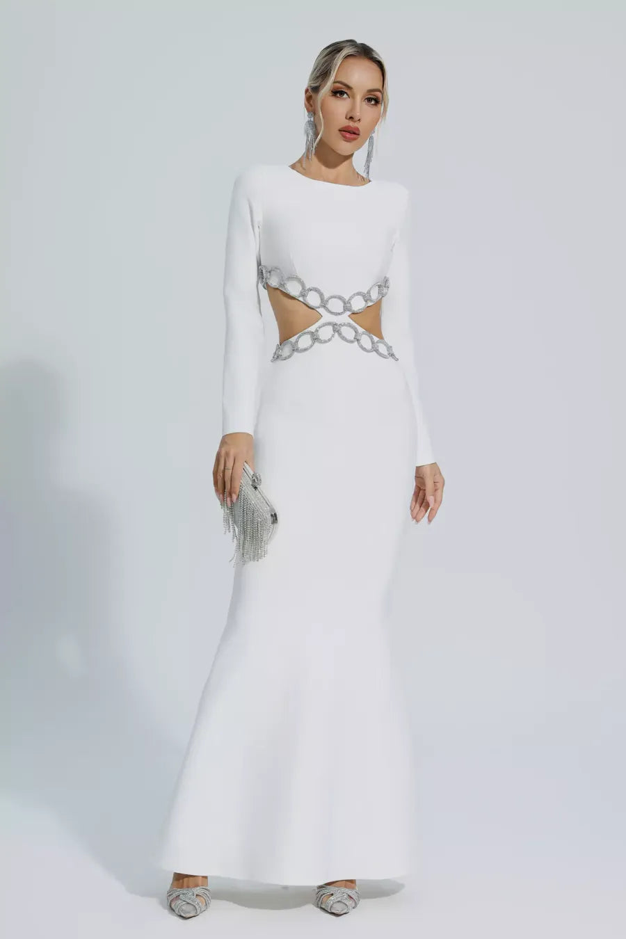Anais Long Sleeve Bandage Dress