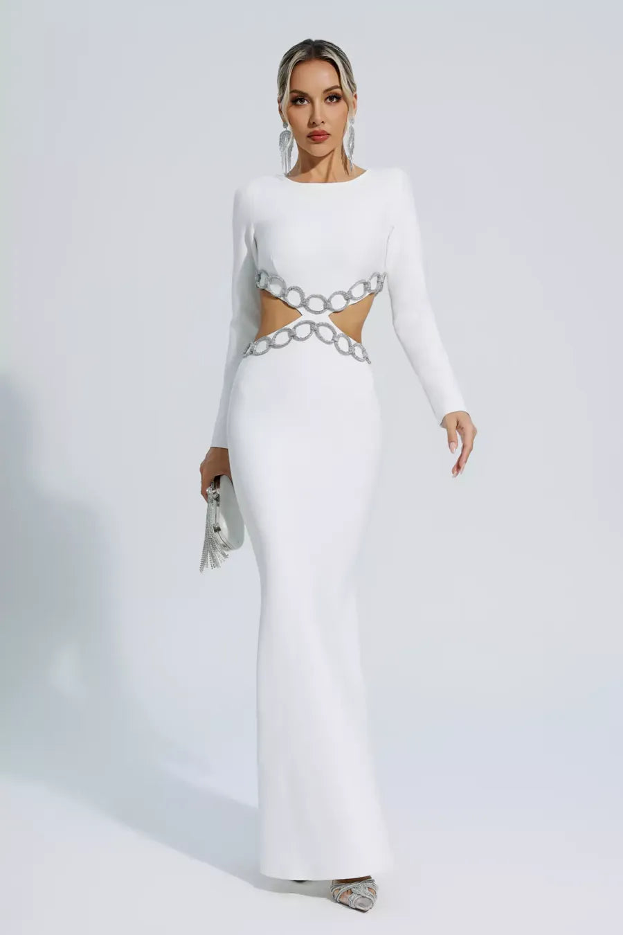 Anais Long Sleeve Bandage Dress