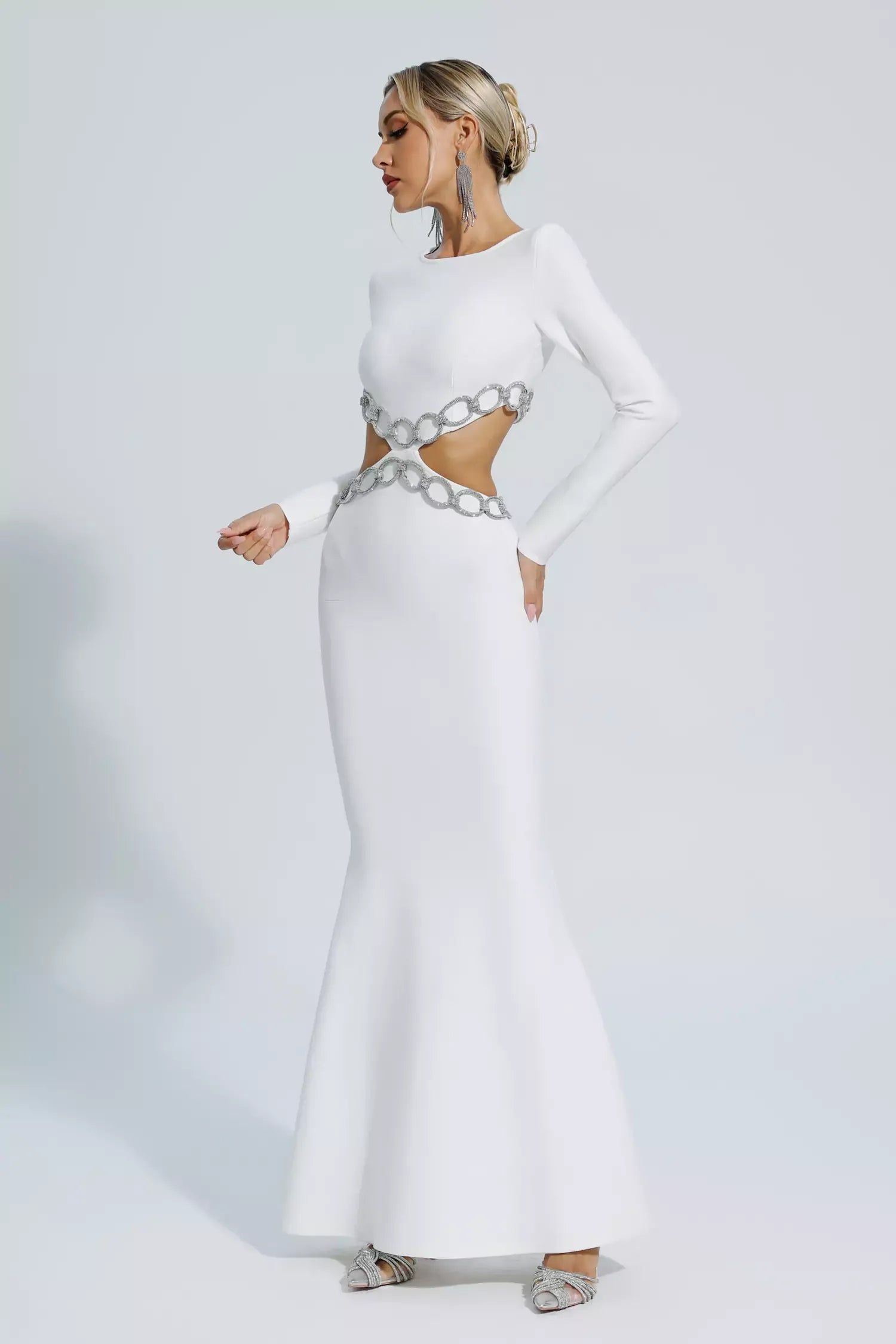 Anais Long Sleeve Bandage Dress