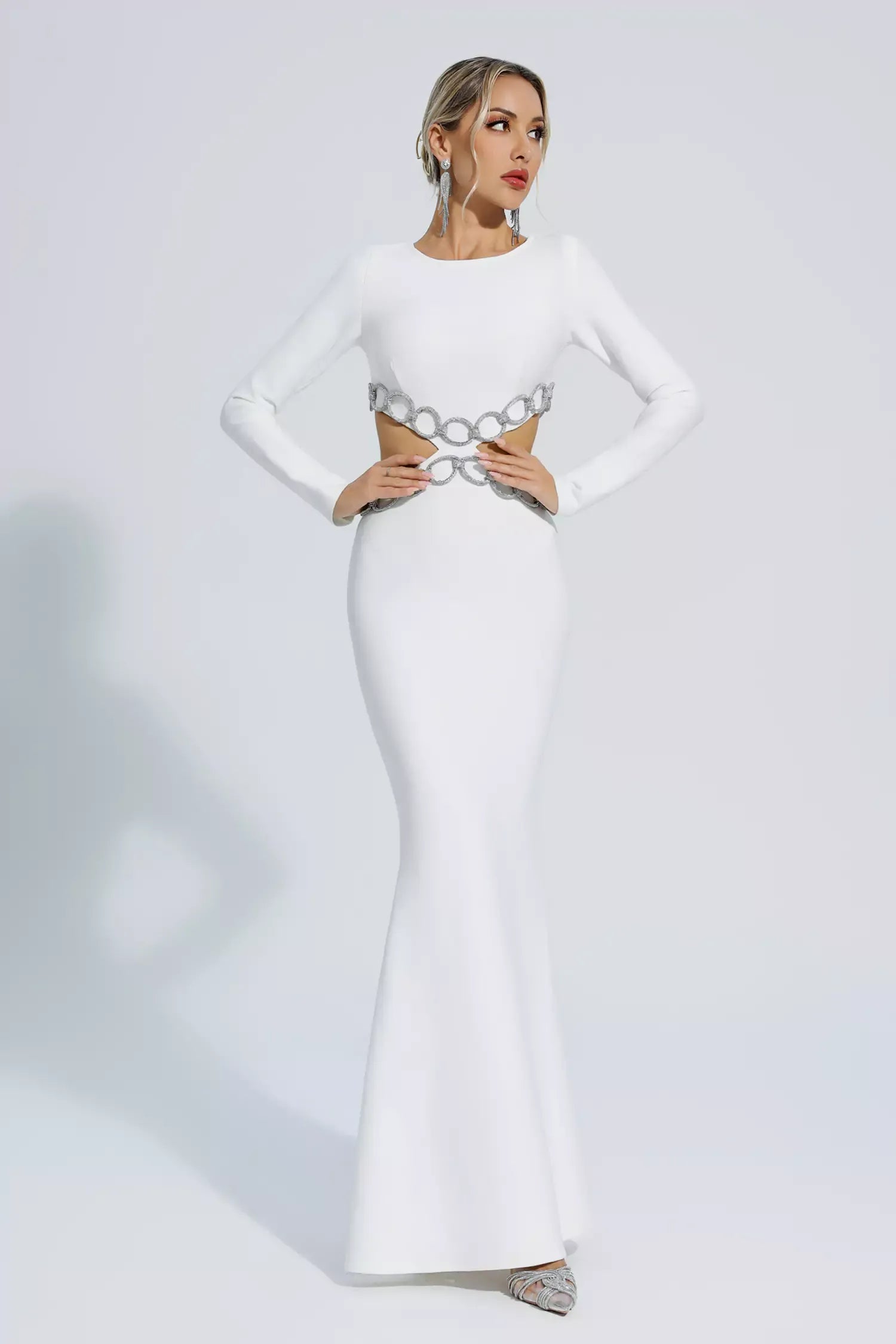 Anais Long Sleeve Bandage Dress