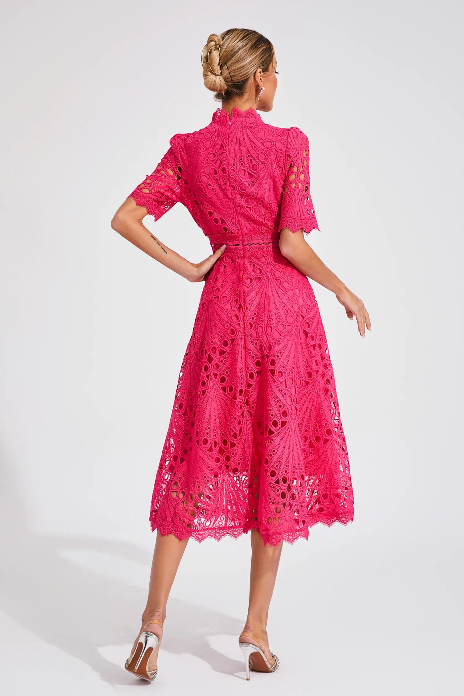 Lisandia Cut Out Midi Dress
