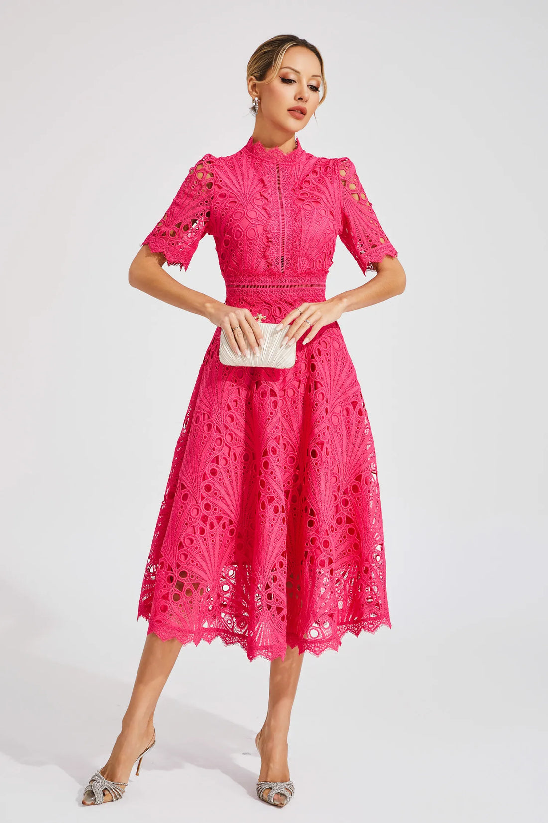 Lisandia Cut Out Midi Dress