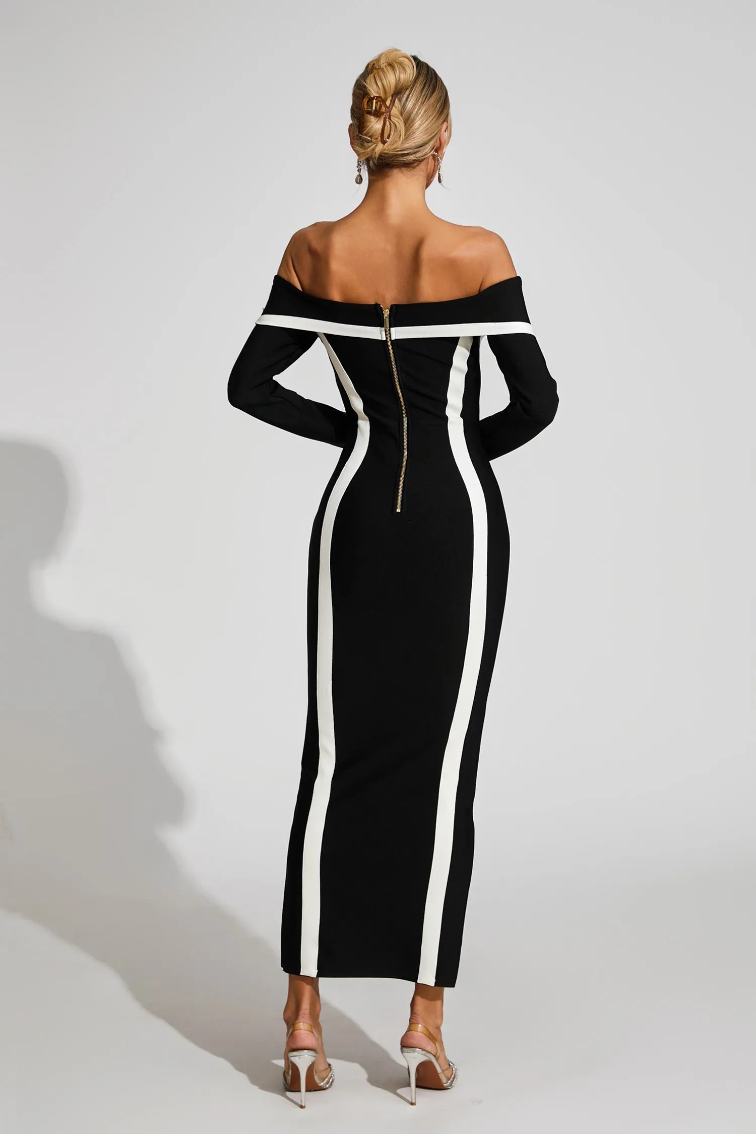 Lindsay Off Shoulder Bandage Dress
