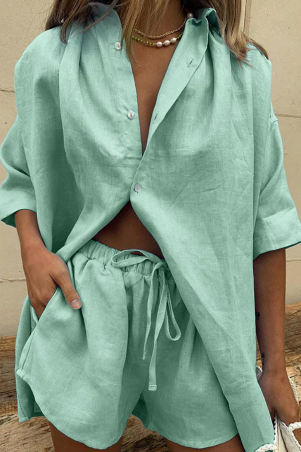 Maya | Relaxed Linen Set