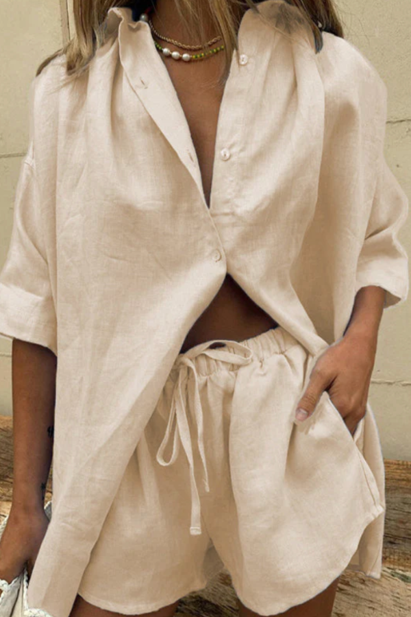 Maya | Relaxed Linen Set