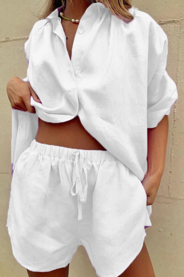 Maya | Relaxed Linen Set
