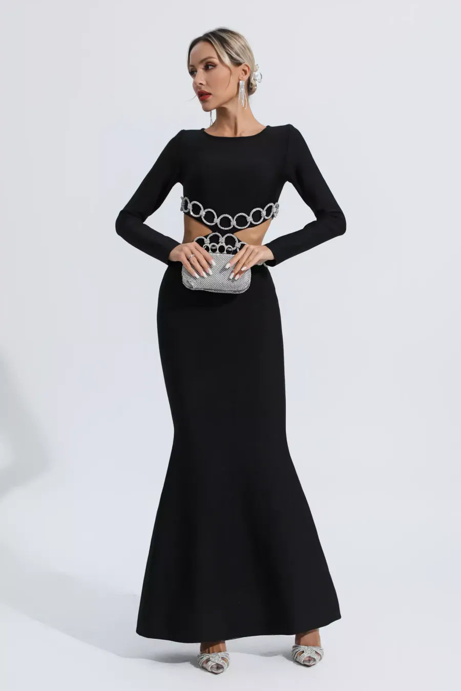 Anais Long Sleeve Bandage Dress
