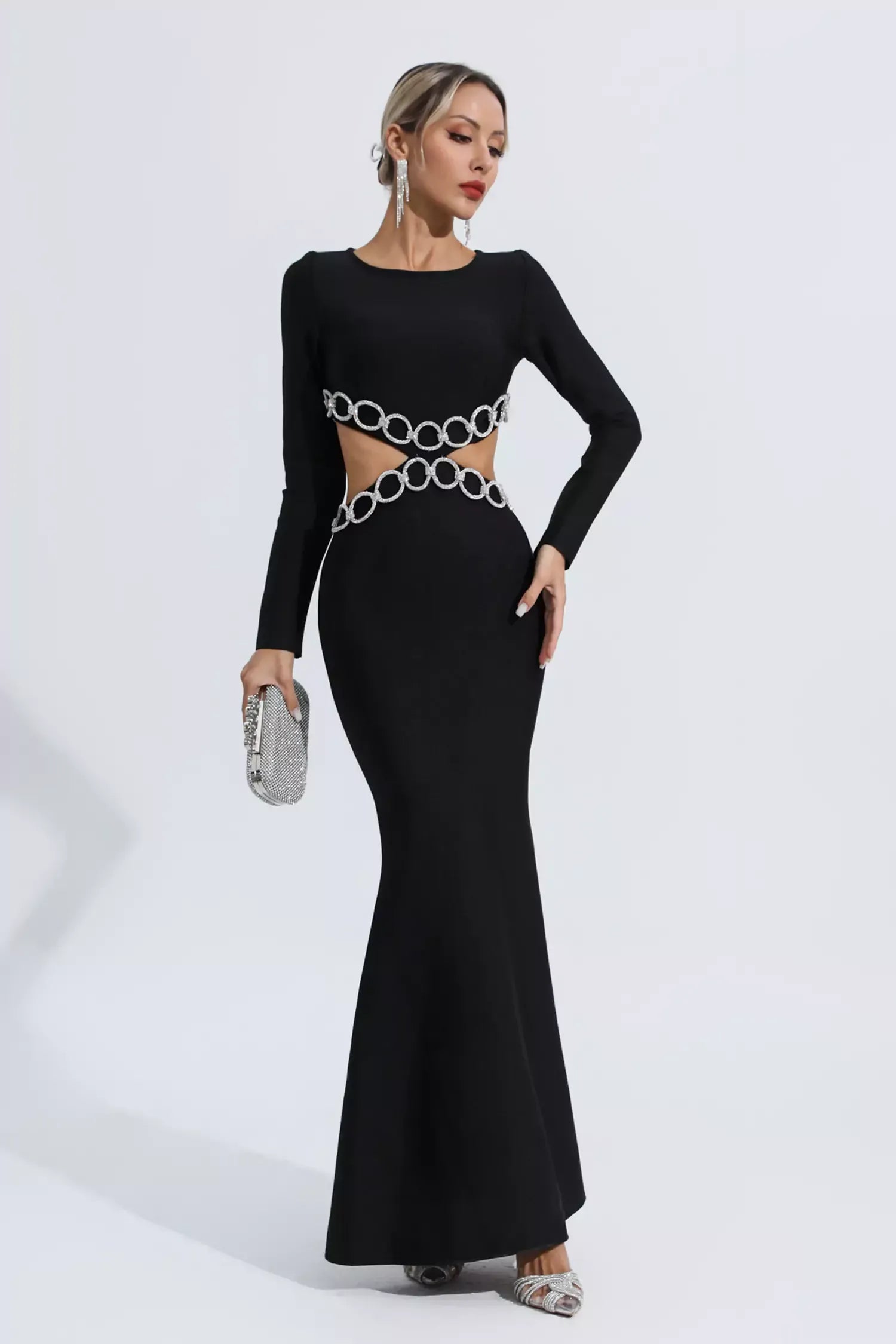 Anais Long Sleeve Bandage Dress