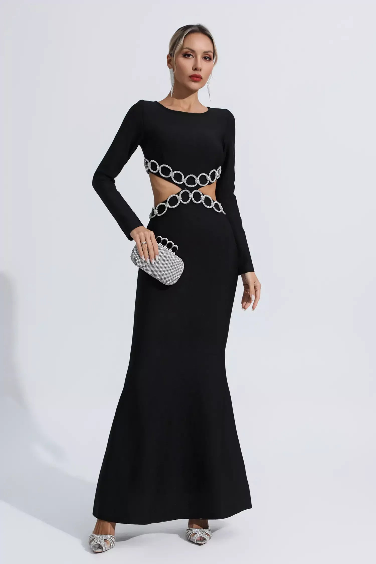 Anais Long Sleeve Bandage Dress