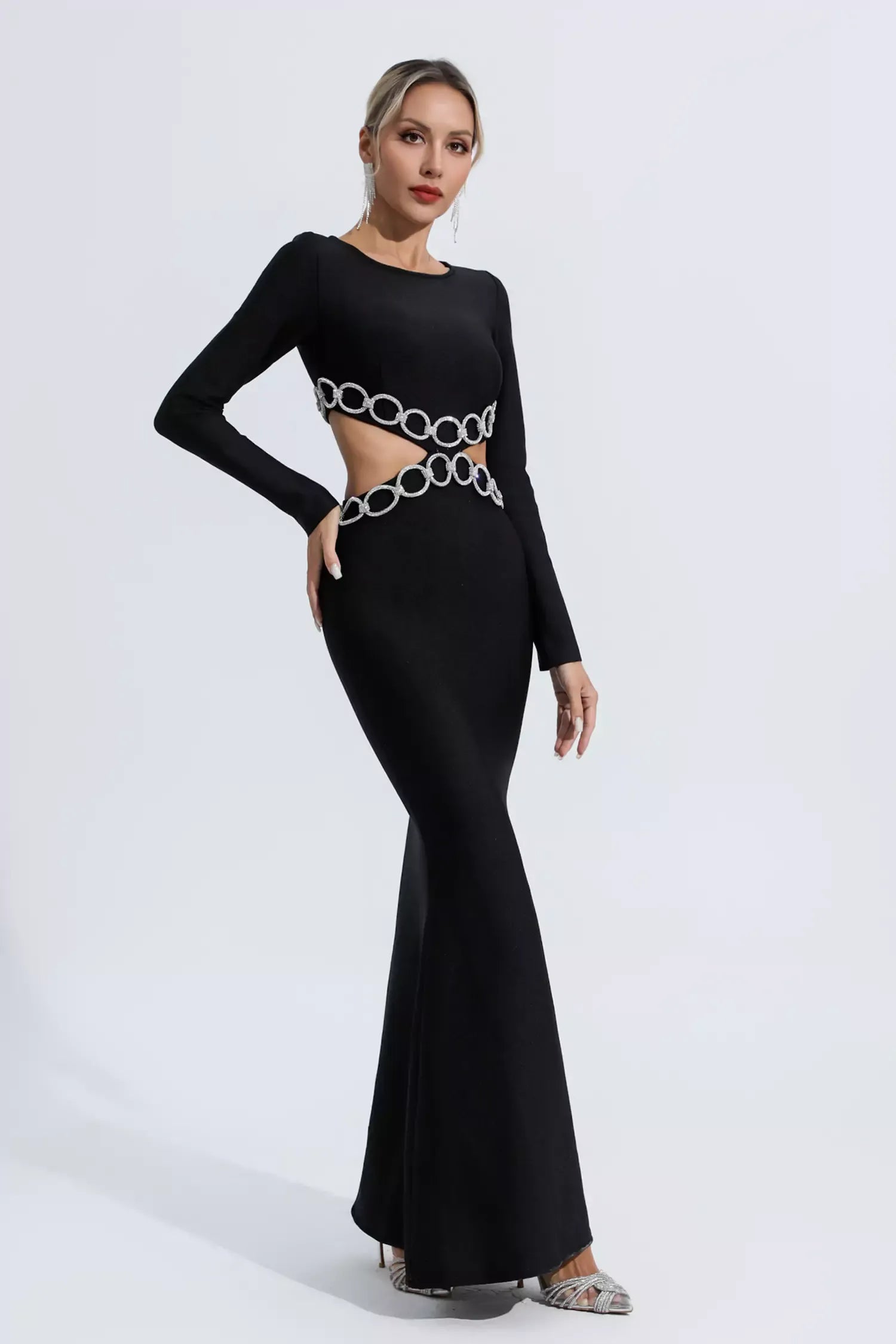 Anais Long Sleeve Bandage Dress