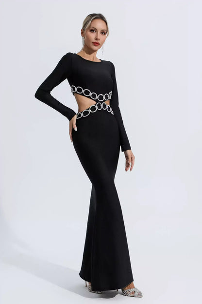 Anais Long Sleeve Bandage Dress