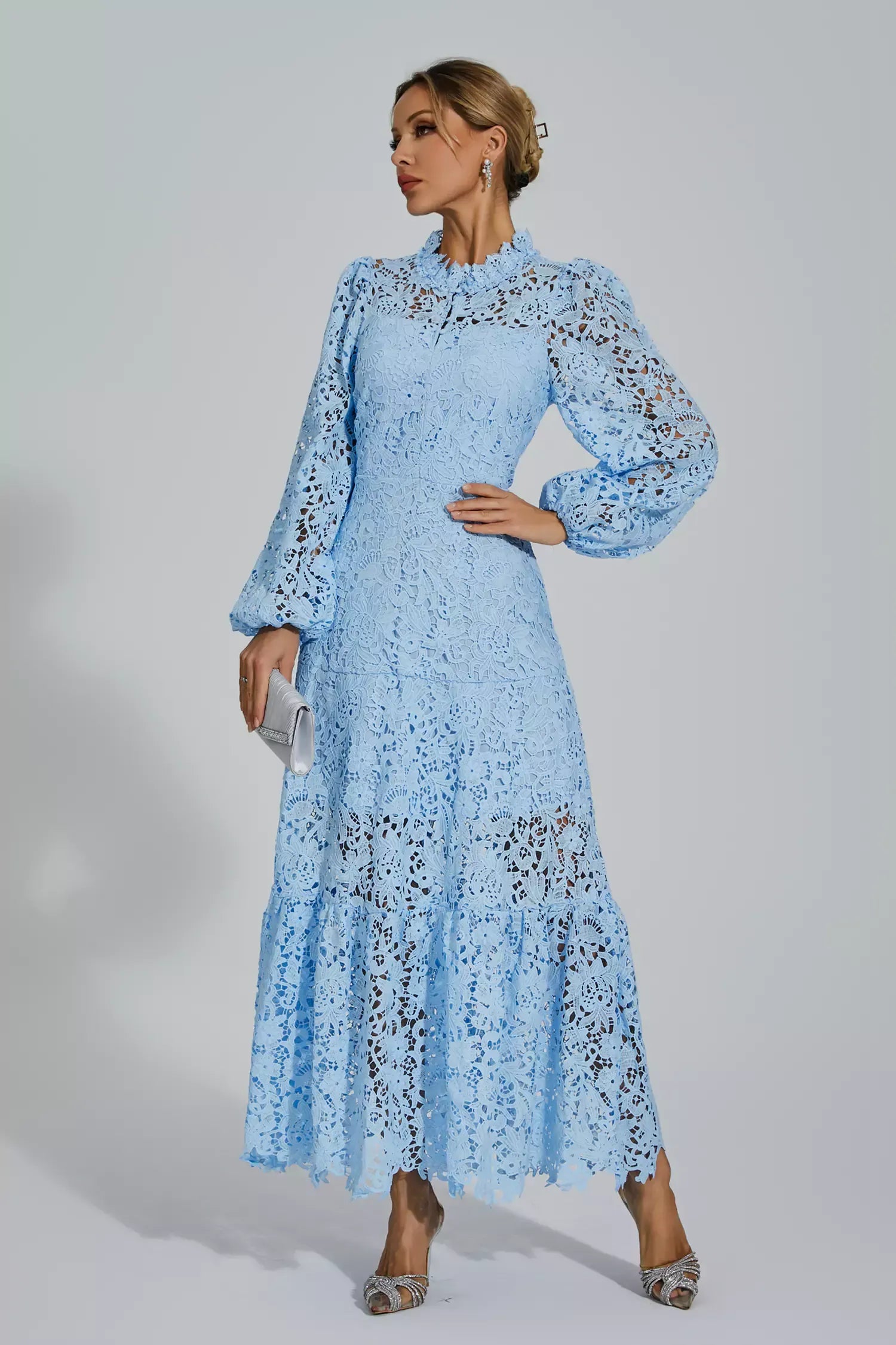 Camille - Cut-Out Long Sleeve Dress
